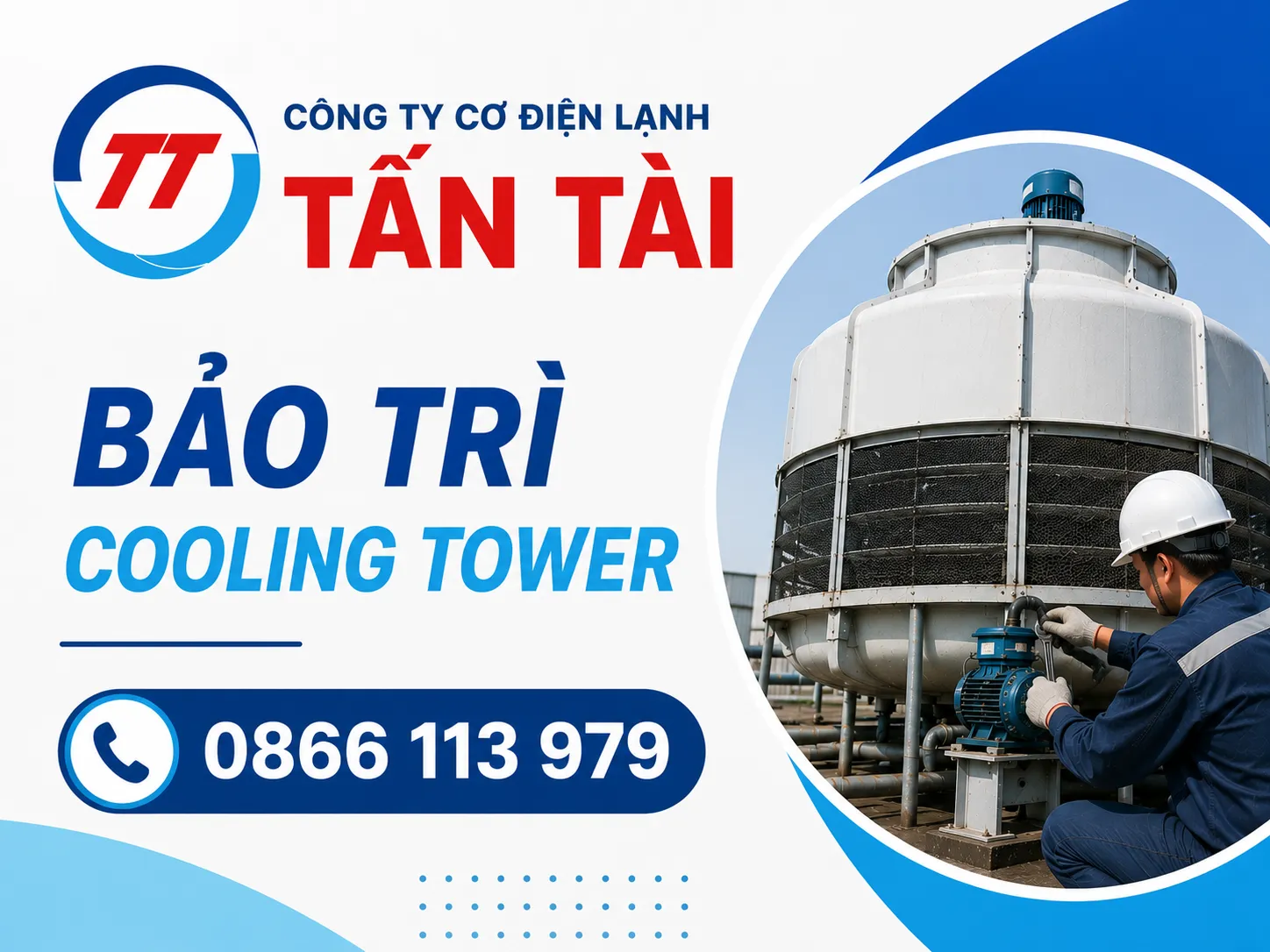 bảo trì cooling tower