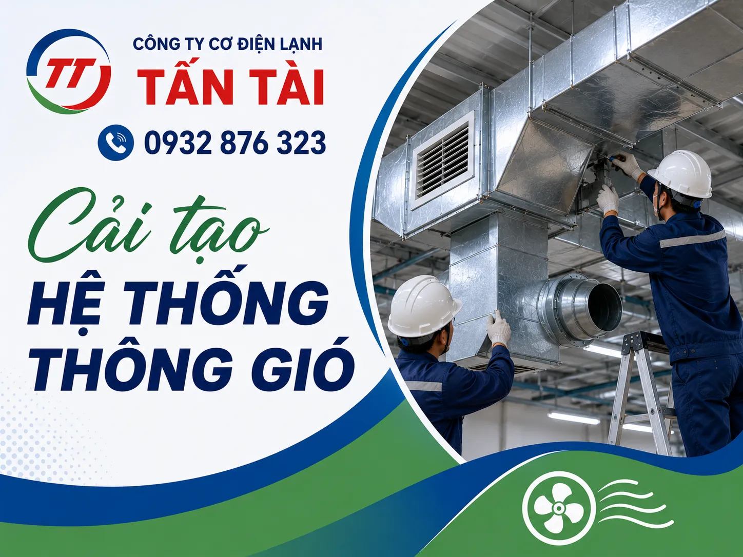 cải tạo hệ thống thông gió