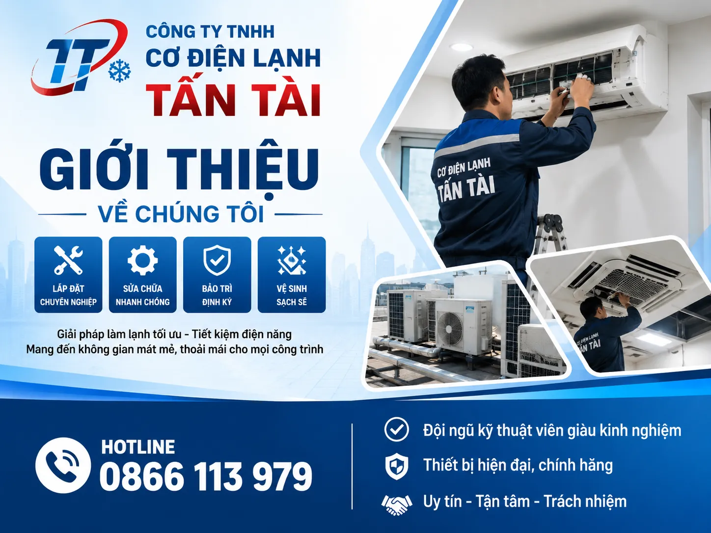 gt cơ điện lạnh tấn tài
